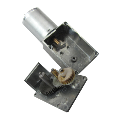 JGY370大扭矩马达自锁力强轮涡轮蜗杆24v直流减速电机12V低速电机