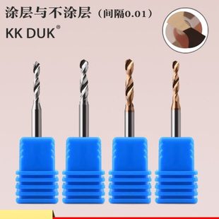 2.81 KKDUK钨钢涂层钻头D3柄合金钻咀2.77 2.8 2.78 2.82 2.79