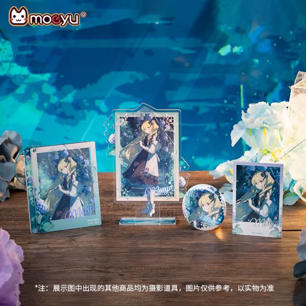 中系列徽章立牌雨吧唧ye亚克力摆件人挂件羽mo拍立得 u动漫周边萌