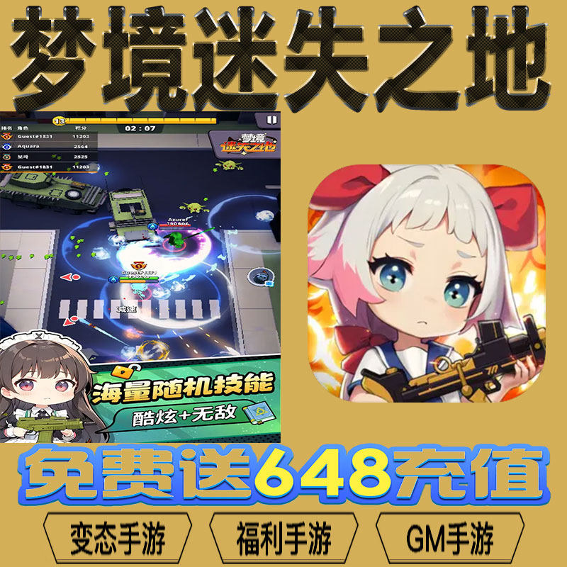 梦境迷失之地gm后台vip无限资源礼包兑换码满级自用号后台