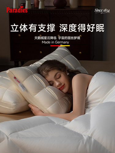 德国Paradies五星级酒店专用立体支撑分区颈椎保护长时间睡眠不塌