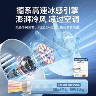 桌面迷你小风扇办公室桌上摇头小型循环扇强力降温神器充电usb宿