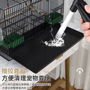 鸟笼鸽子笼绣眼笼八哥虎皮鹦鹉养殖笼家用繁殖笼大号豪华 2024新款