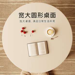 沙发边几坐地客厅圆形小桌子茶几现代卧室家用飘窗几简约小圆桌子