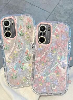 红米k40pro手机壳M2012K11C软硅胶redmik40保护套5g镜头全包防摔M2012K11AC个性创意k40s可爱22021211rc女款