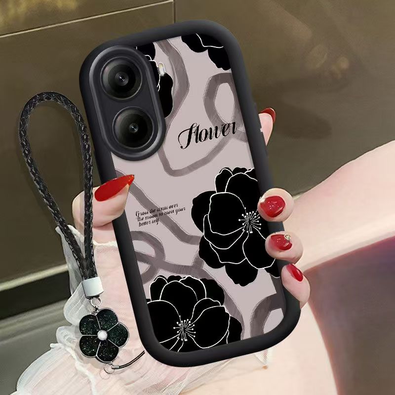 红米turbo4pro手机壳25053RT47C软redmi turbo4保护套5g镜头全包防摔24129RT7CC个性创意小米turbo4简约女款