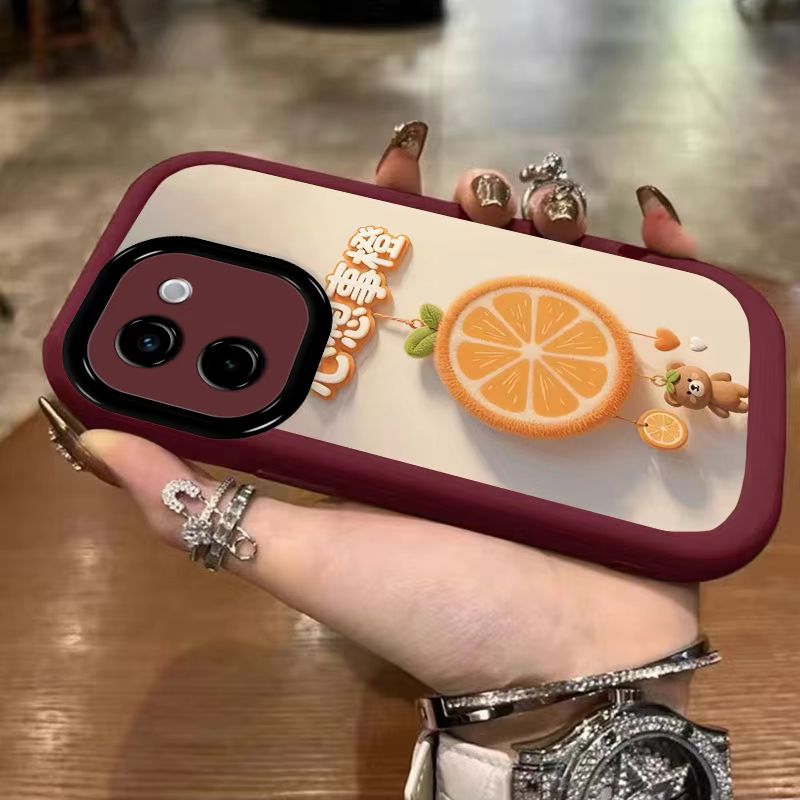 vivo y200i手机壳文字V2354A软硅胶vlvoy200保护套5g镜头全包防摔V2343A个性创意viv0y200卡通vivo丫200l女款