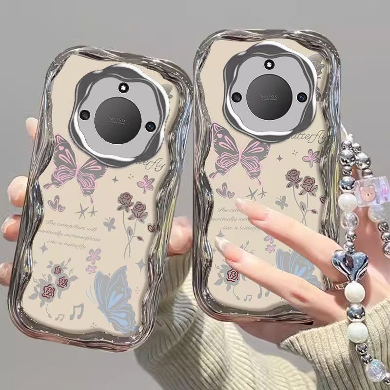 适用华为荣耀x40手机壳电镀rmo-anoo软honor x40i保护套5g镜头全包防摔dio一an00个性创意荣誉x40gt简约女款