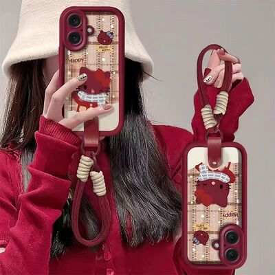 适用苹果17手机壳A3521软硅胶iPhone17pro保护套镜头全包防摔A3524个性创意ip17promax可爱A3527卡通air女款