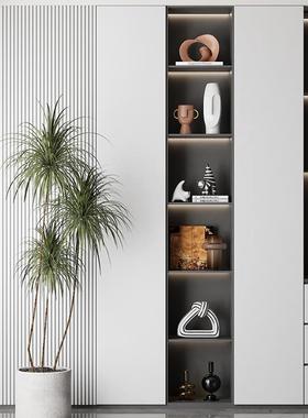 现代简约客厅电视柜酒柜摆件玄关壁龛开放格轻奢家居装饰品高级感