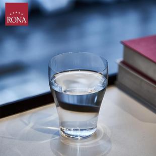 进口韵雅水杯家用水晶玻璃杯子客厅泡茶杯气泡山泉杯 RONA洛娜原装