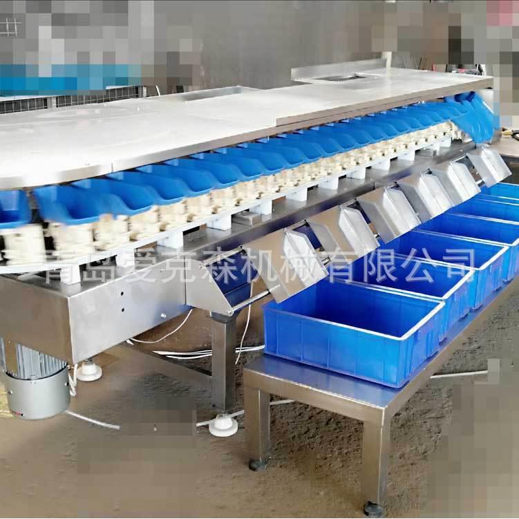 山东厂家果蔬等级分选机不锈钢材质重量分选机品质好