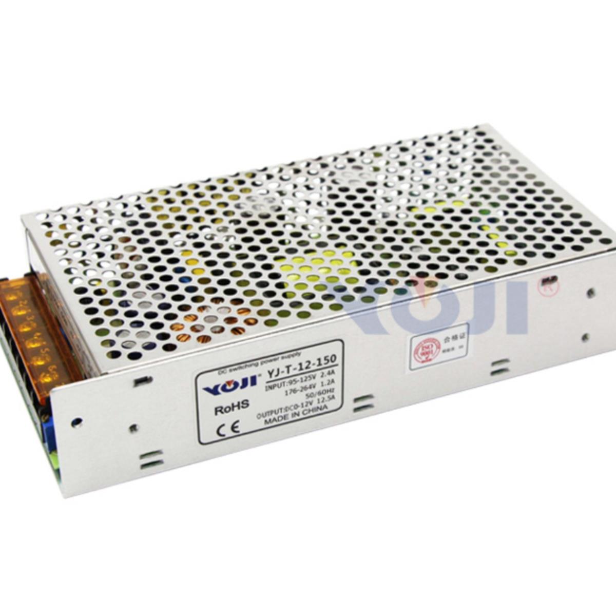 220V转12V24V36V48V150V直流开关电源LED灯带灯箱马达可调电源盒