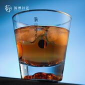 中国国家博物馆溪山晓月水晶玻璃杯复古杯子酒杯家用水杯礼物