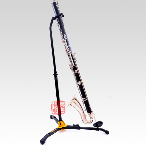 海克力斯低音单簧管巴松大管架子支架托架地架展示架立式可折叠
