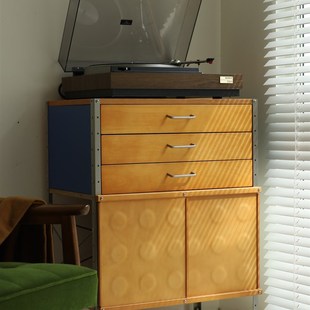 常在伊姆斯Eames组合柜餐边柜斗柜多功能储物柜书柜中古矮柜