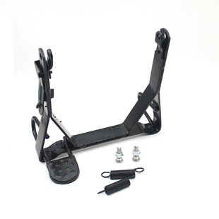 天鹰T60电动车18寸载重王双撑加厚大支腿中支撑大脚撑支脚