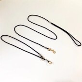 宠物狗狗比赛牵引绳带项圈P绳训练狗绳链比熊柯基.中小型犬用