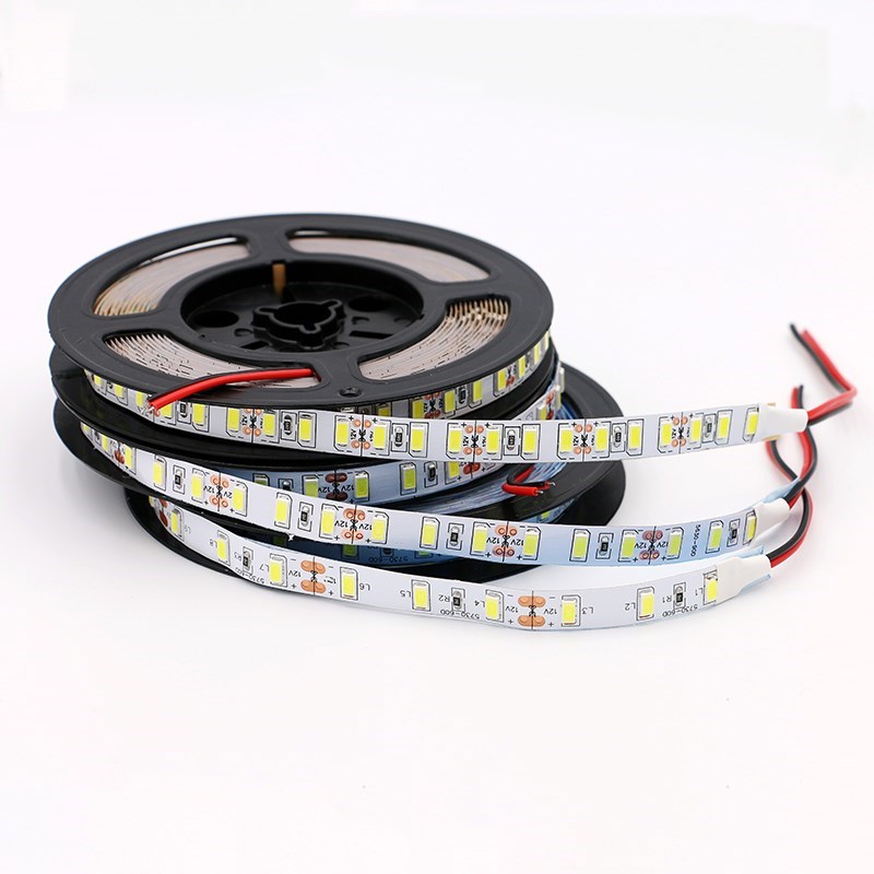 12vled灯带超亮5o630柜台灯箱展示柜货架背景墙天花暗槽贴片软灯