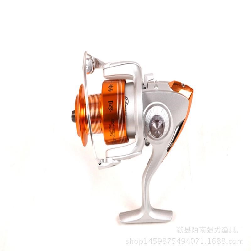厂家渔具6轴2000至6000型全金属头渔轮垂钓 纺车 海竿路亚轮