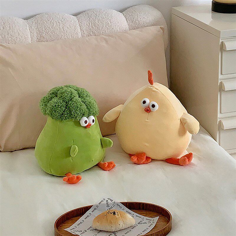 墩墩鸡菜花鸡玩偶可爱小鸡公仔车载沙发摆件毛绒玩具抱睡布娃娃,玩具/童车/益智/积木/模型,毛绒/玩偶/公仔/布艺类玩具,淘宝优惠券,粉丝福利购,淘宝优惠卷