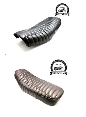 GN125摩托车复古座垫 高品质表皮坐垫 63cm原装长度手工车缝鞍座