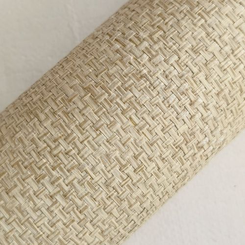 粗纹藤编客房茶楼餐厅背景民宿客栈硬包背景天然手工编织草编墙纸