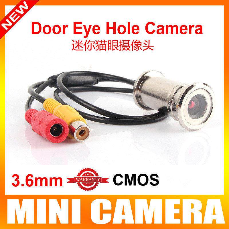 促销广角电子门镜可视猫眼摄像头高清家用防盗监控猫眼监视器