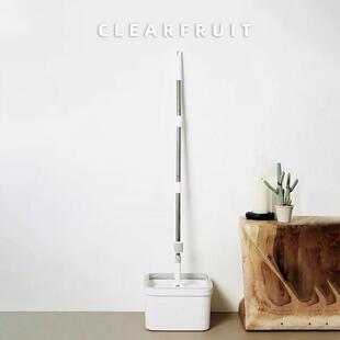 清污分离免手洗旋转平板拖把桶家用一拖净懒人吸水2024新款木地板