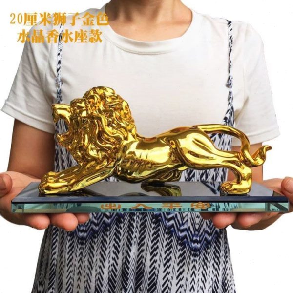 暗区突围周边领雕像摆件狮物首模型信物收藏实游戏道具手办金
