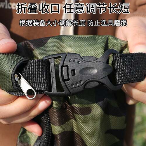 牛津布鱼竿袋渔具包鱼竿包特厚耐磨防水钓鱼袋可折叠大容量钓伞包
