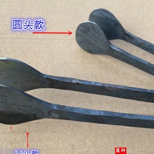 包邮 烧饼钳铁夹子铁钳扁口钳筒饼钳锅盔火钳柴火钳垃圾钳手工夹钳