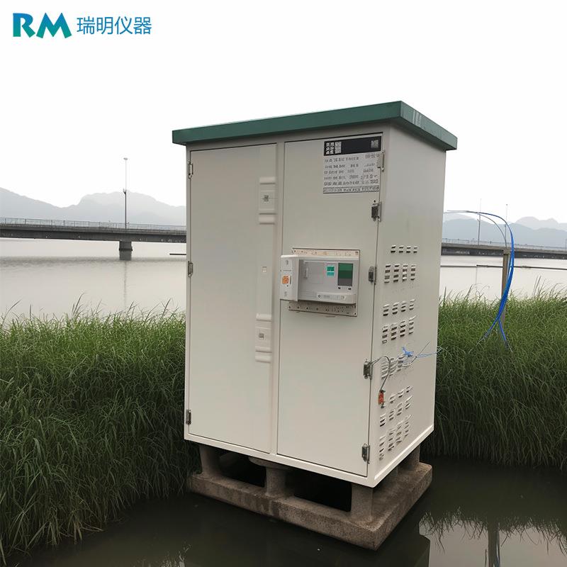 河流水质微型监测站溶解氧氨氮总磷PH电导率参数河流湖泊水质监