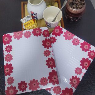 包邮 日单家用厨房灶台餐桌大号铝箔可擦洗锅杯耐高温隔热防烫垫板