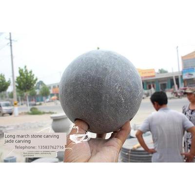 青石五指抓球石锁五抓球圆球打孔球太极球五爪石圆球抛光打孔球