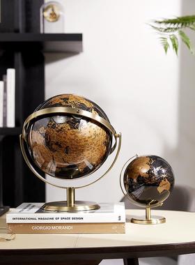 全球饰品无障碍豪华高端小家庭书房书柜办公室桌面客厅电视柜装饰