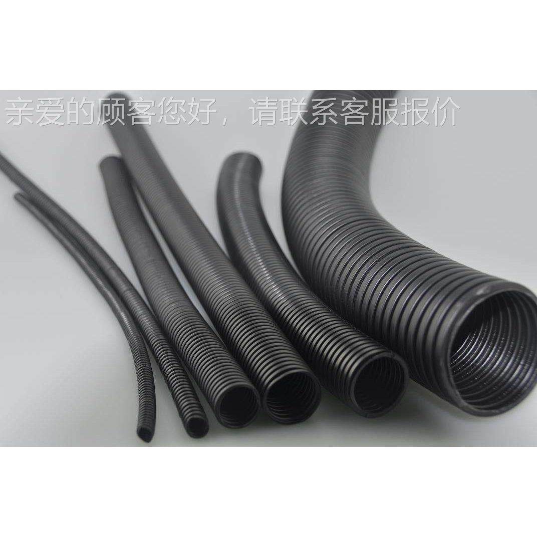 塑料PC波纹管排气管45-65挤出机设备 设PVVC塑波纹抽风管生产线料