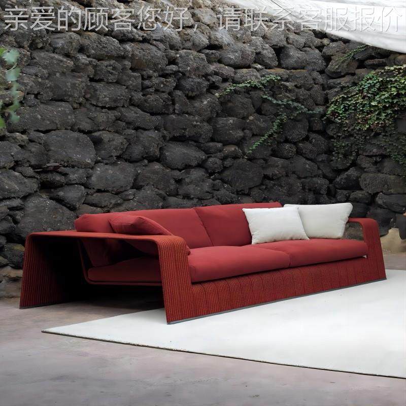 户创意户外沙发藤椅店组合客厅阳台庭院酒休42闲几茶客厅躺外床躺,住宅家具,户外沙发,淘宝优惠券,粉丝福利购,淘宝优惠卷