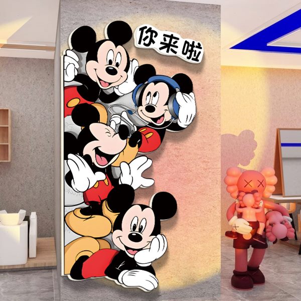 咖啡台球室你来啦创意挂画装饰画贴纸清酒餐厅棋牌布置吧馆背景墙