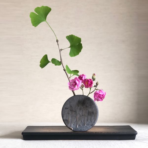 粗陶摆件干花花器摆件禅意水培小花插陶瓷迷你小花瓶茶席中式器皿