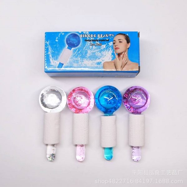玻璃眼水紧致泡波敷眼部冰消镇冰球波水晶球冰肿肿能量冰棒冰热敷