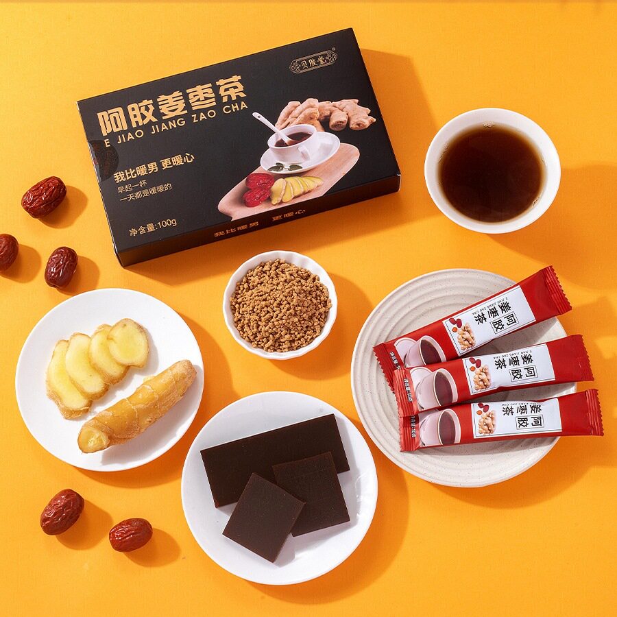 山东阿胶姜枣茶女生经期冲饮