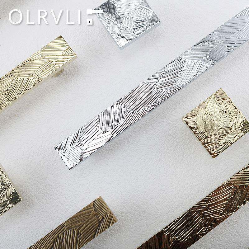 olrvli黄铜金色复古做旧古铜色古典美式柜门把手亮银色艺术小拉手