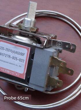 冰箱 WKF27R-925-022温控器2 中间安装 三脚 冰柜温控 40cm-1.5米