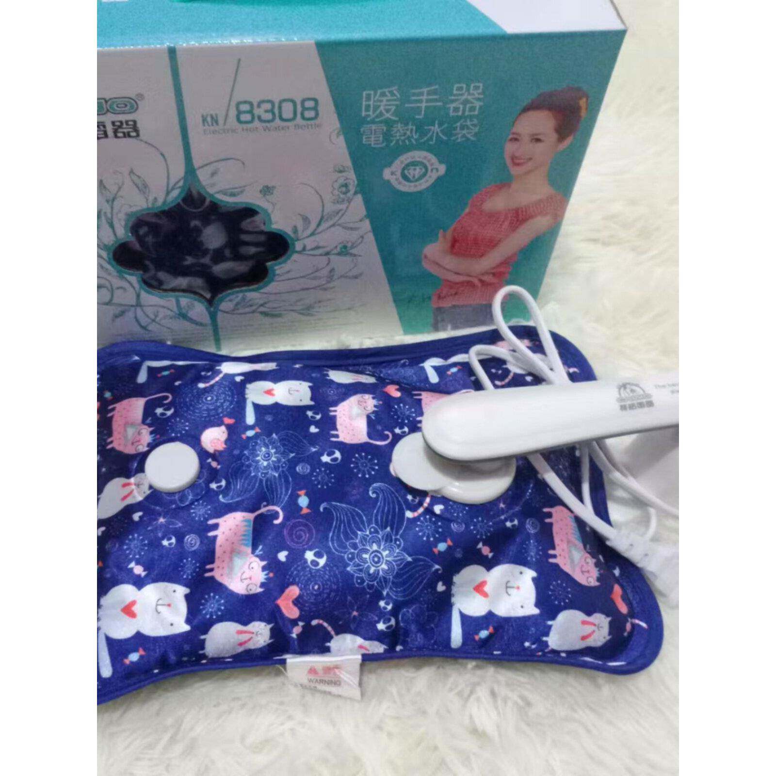 柯诺热水袋充电暖手宝女敷肚子暖宝宝可爱毛护腰电热宝防爆暖水袋