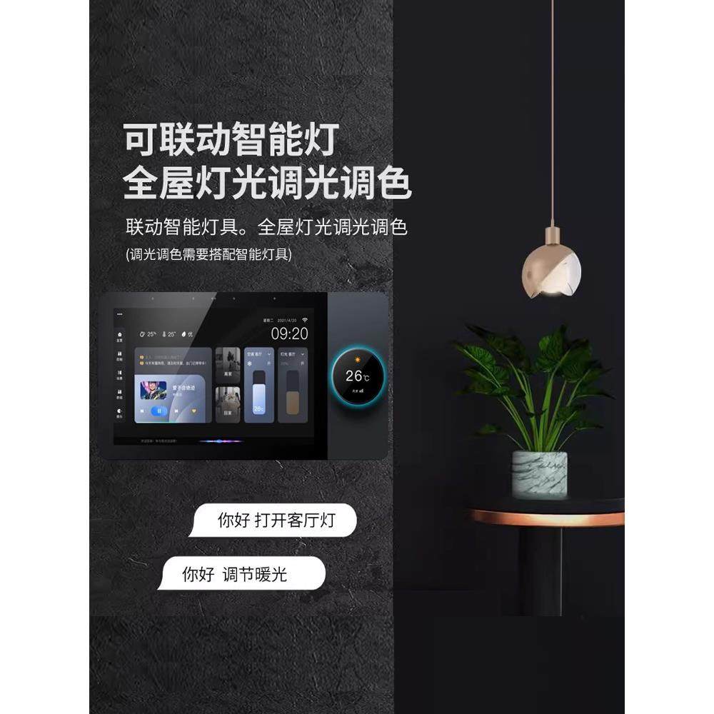 涂鸦智能中控控制全屋家居开关面板面板调色背景音乐系统WiFi,电子/电工,智能中控/智能控制面板,淘宝优惠券,粉丝福利购,淘宝优惠卷