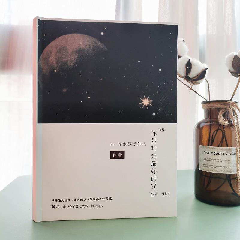 手机qq微信聊天记录书把聊天记录打印制作相簿做成书情侣纪念册本