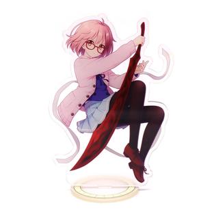 动漫周边立牌 境界的彼方 栗山未来 双面亚克力摆件摆台