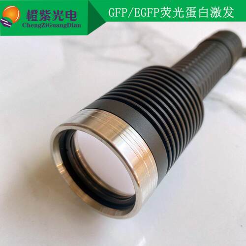 激发光488nm EGFP手电 GFP 20W科研激发绿色荧光蛋白实验便携光源