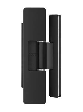 Aimo隐形门铰炼不锈钢304二维可调秘密门交叉铰炼木门打开隐藏门